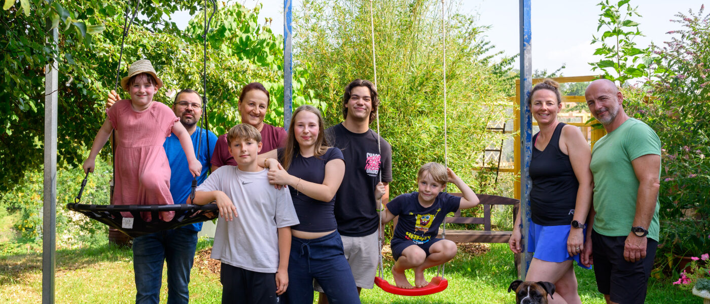 Eine Großfamilie als Gastfamilie